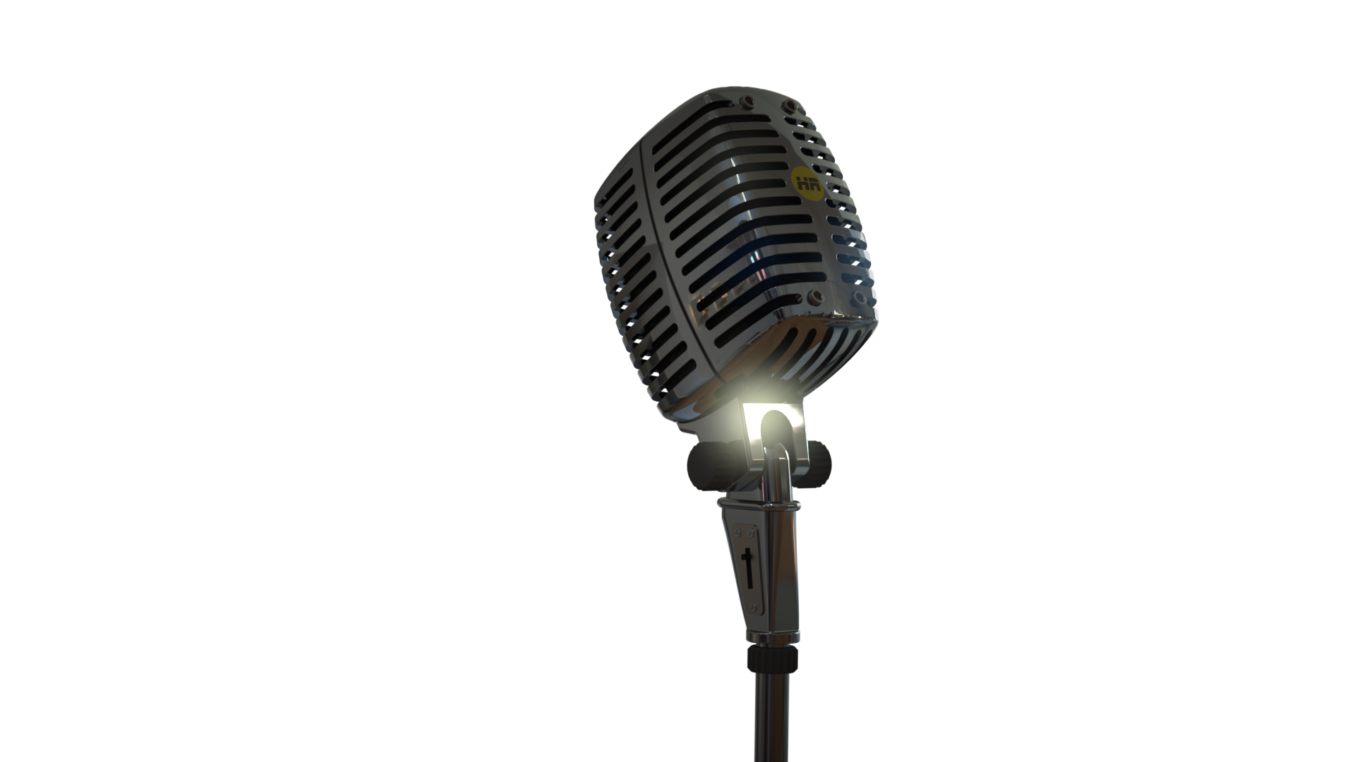 Render of microphone
